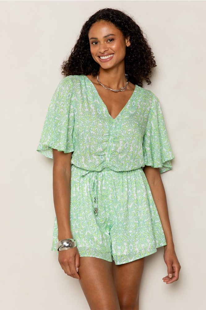 AISHA WV MOJITO VIS LUREX 25 2 1927 Paradise green